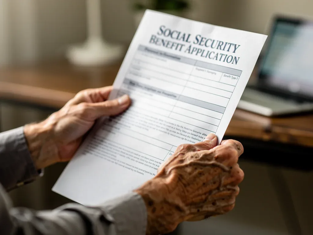 Social Security application documents used when evaluating spousal benefits