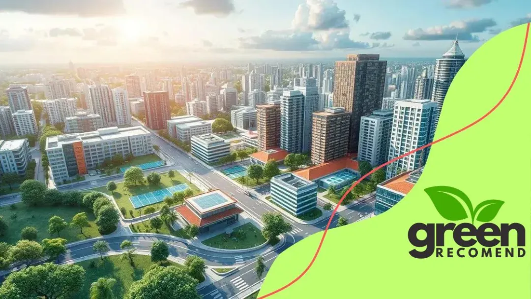 Smart city development with sustainable infrastructure