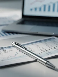 Savings account passbook reflecting increased interest after federal funds rate hike
