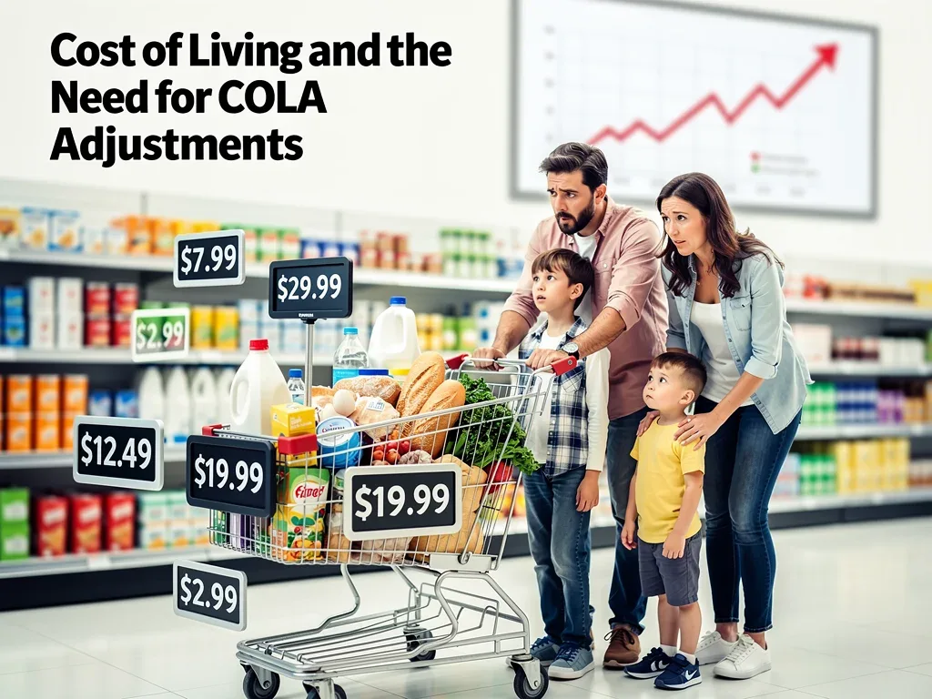 Inflation impact on household budget and COLA necessity