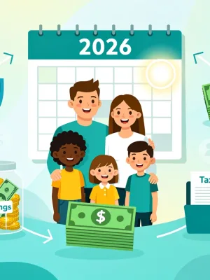 Family benefiting from 2026 tax-advantaged healthcare savings
