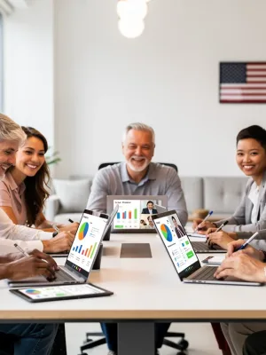 Adults learning online, earning U.S. certifications for career advancement
