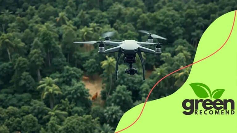 Drones for environmental conservation and monitoring