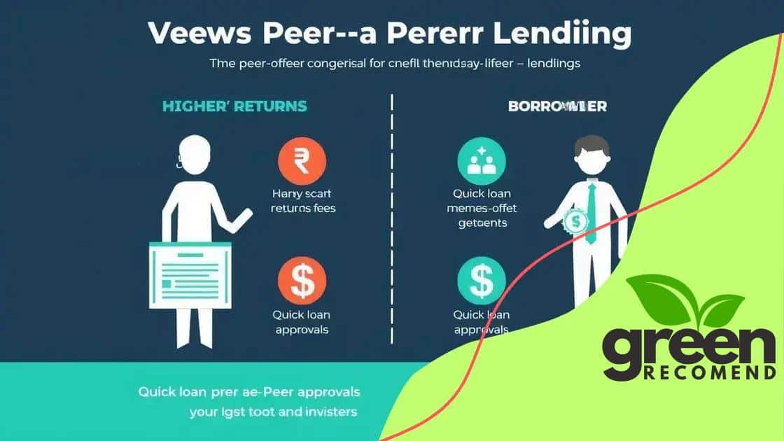Benefits for investors and borrowers