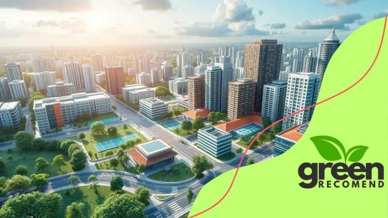 Smart city development with sustainable infrastructure