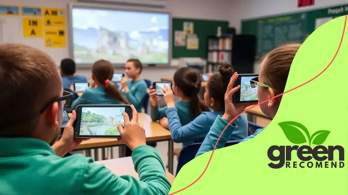 Real-world applications of AR for hands-on learning