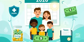 Family benefiting from 2026 tax-advantaged healthcare savings