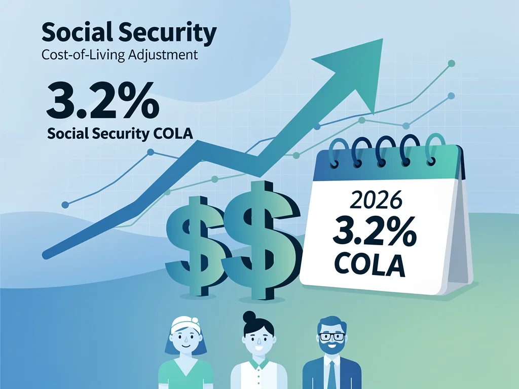 2026 Social Security COLA: Detailed 3.2% Increase Breakdown