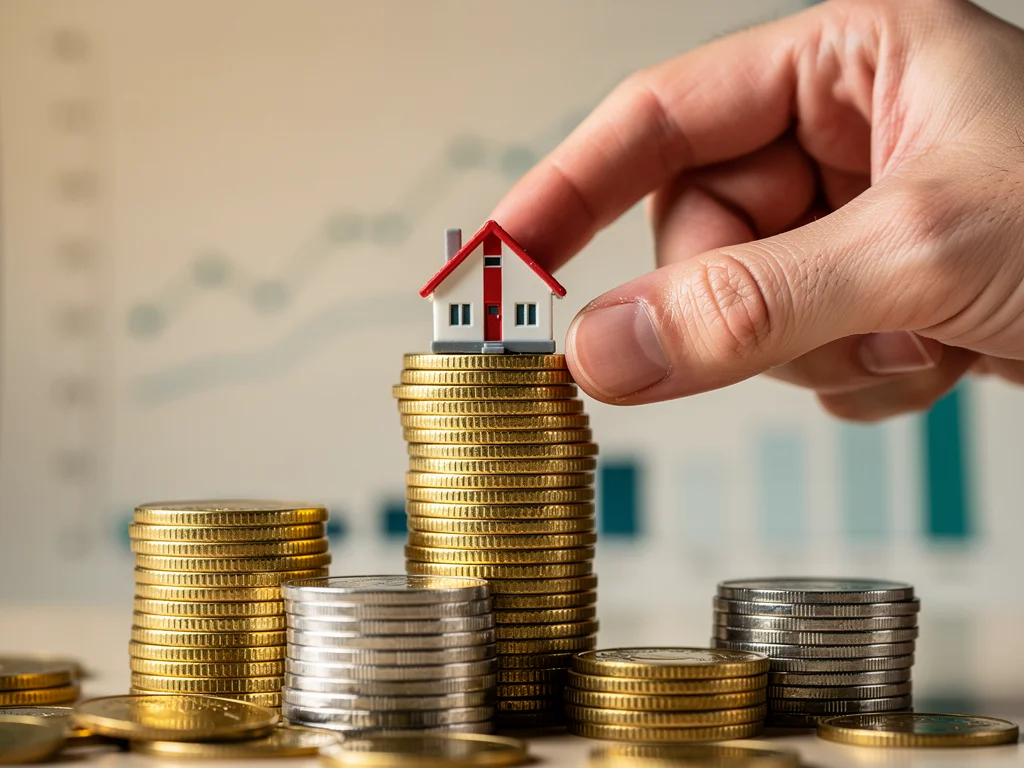 Symbolic image of rising homeownership costs due to economic factors