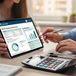Couple reviewing tax documents for 2026 standard deduction