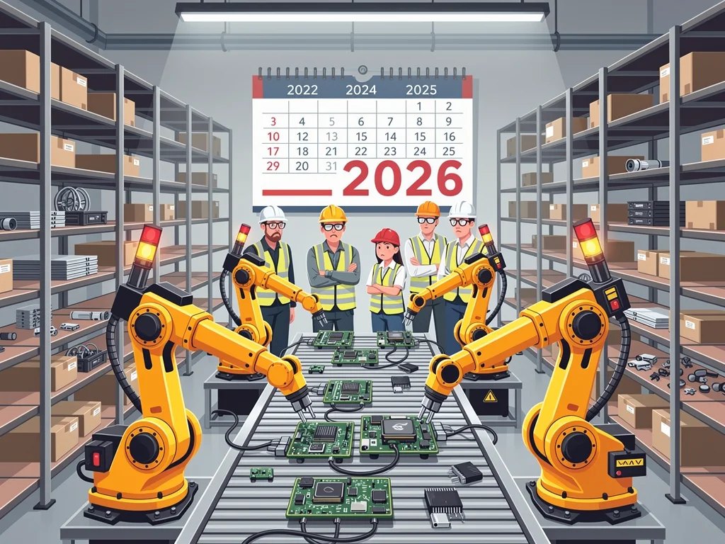 Manufacturing bottlenecks and labor shortages in electronics production
