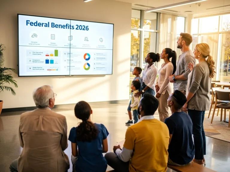 People learning about new federal benefits programs for 2026