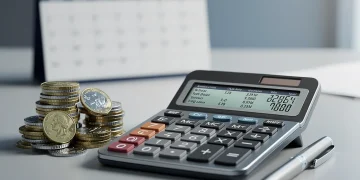 Financial planning tools with 2026 calendar for FSA optimization