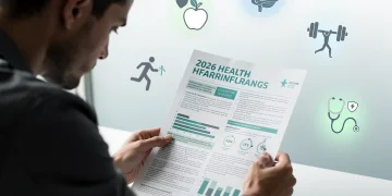 Person reviewing health plan documents, highlighting hidden benefits for 2026
