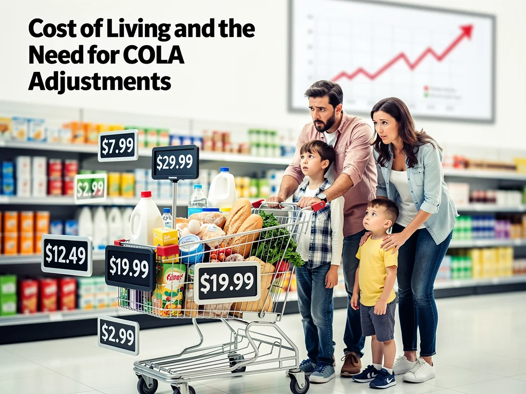 Inflation impact on household budget and COLA necessity