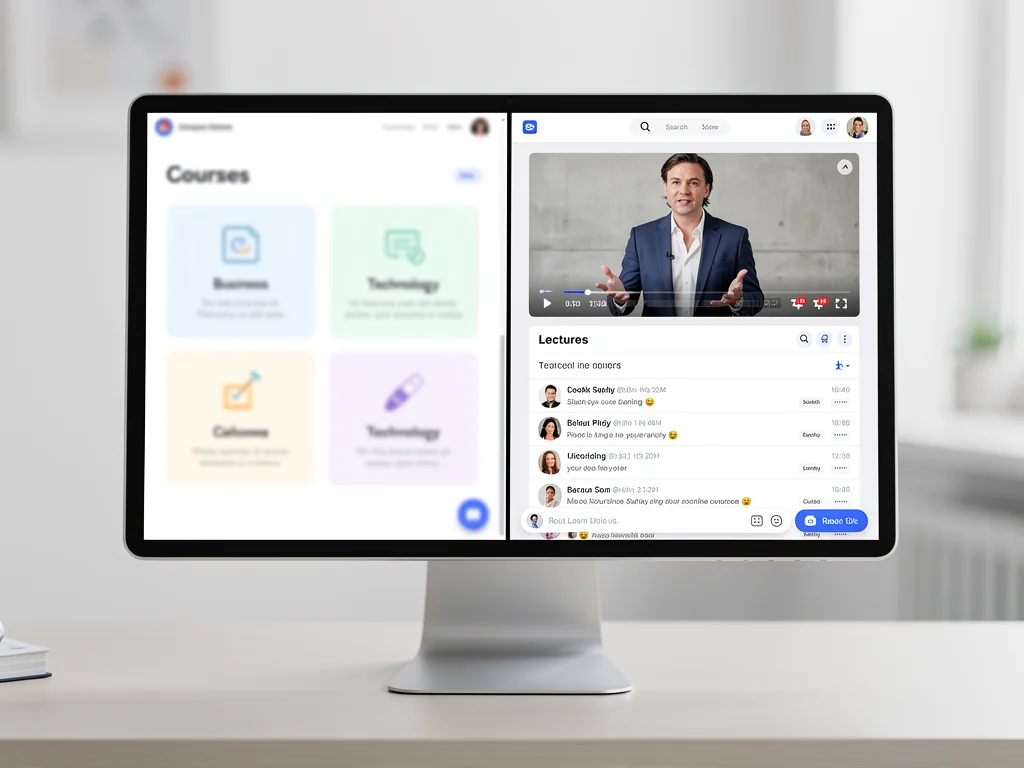 Comparing features of two leading U.S. online learning platforms