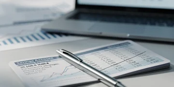 Savings account passbook reflecting increased interest after federal funds rate hike