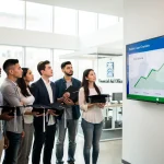 Students reviewing student loan forgiveness information on a digital tablet in 2026.